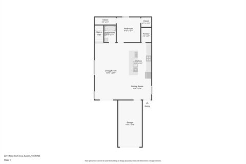 Tiny photo for 2211 New York Ave #A, Austin, TX 78702 (MLS # 3612402)
