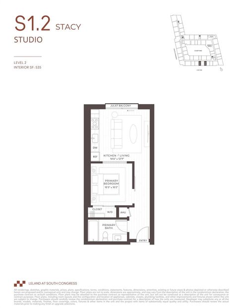 Tiny photo for 2121 S Congress Ave #518, Austin, TX 78704 (MLS # 4040583)