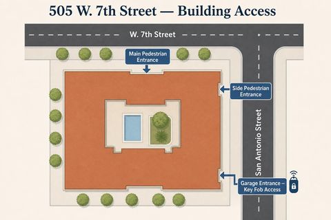 Tiny photo for 505 W 7th ST #308, Austin, TX 78701 (MLS # 4283227)
