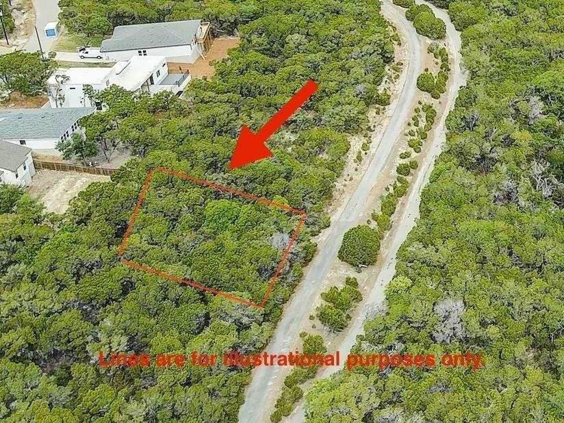 Aerial view of property's location featuring prop