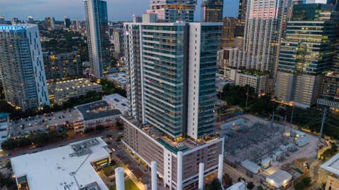 Tiny photo for 222 West Ave #1808, Austin, TX 78701 (MLS # 1365009)