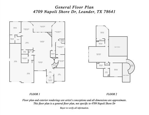 Tiny photo for 4709 Napoli Shore DR, Leander, TX 78641 (MLS # 5889810)