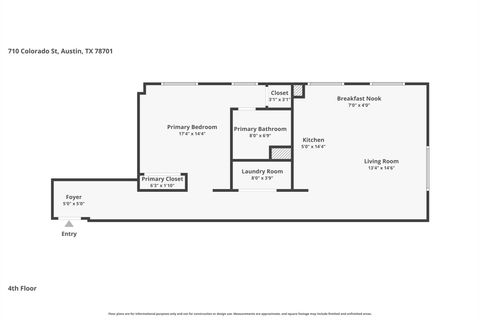 Tiny photo for 710 Colorado ST #4A, Austin, TX 78701 (MLS # 2356215)