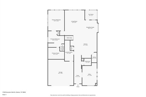 Tiny photo for 17429 Autumn Falls DR, Manor, TX 78653 (MLS # 4522469)