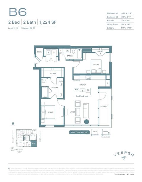 Tiny photo for 84 East Ave #1506, Austin, TX 78701 (MLS # 5118808)