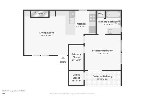 Tiny photo for 2412 Enfield RD #8, Austin, TX 78703 (MLS # 9623563)