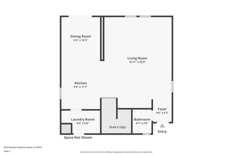 Tiny photo for 8912 Norwich Castle Dr, Austin, TX 78747 (MLS # 5793134)