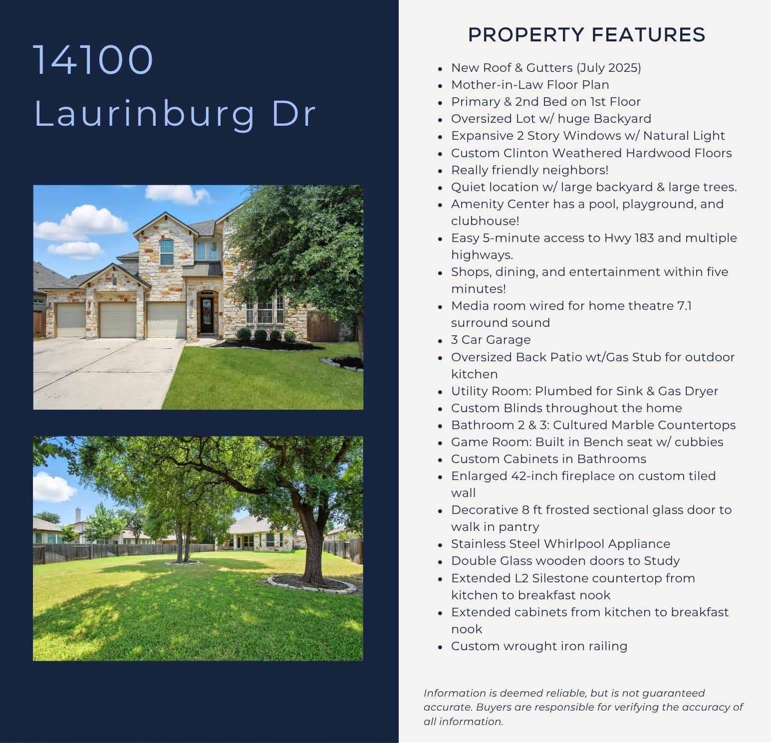 14100 Laurinburg DR