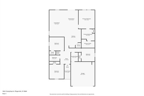 Tiny photo for 19621 Cloudy Bay DR, Pflugerville, TX 78660 (MLS # 7207021)