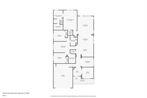 Tiny photo for 22108 Cross Timbers BND, Lago Vista, TX 78645 (MLS # 1137835)