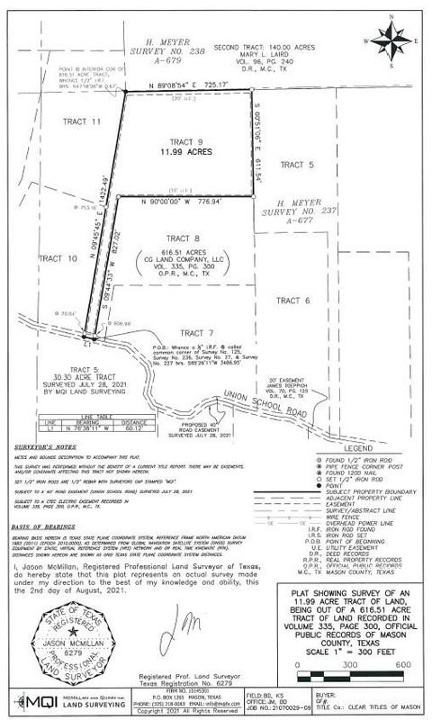 000A Union School House RD Mason TX 76856