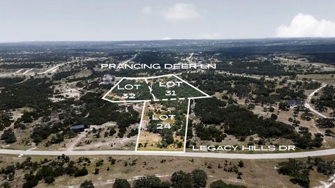 LOTS 24,31,32 Prancing Deer LN Johnson City TX 78636