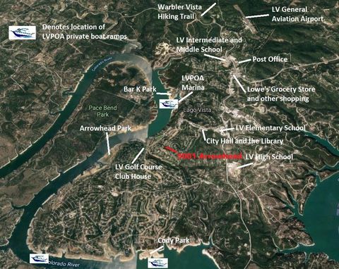 Photo of 5001 Arrowhead DR, Lago Vista, TX 78645 (MLS # 7649668)