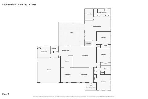 Tiny photo for 4205 Bamford DR, Austin, TX 78731 (MLS # 2821674)