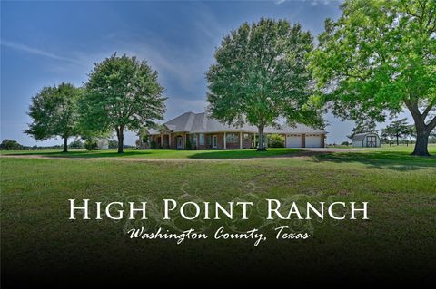 Photo of 2120 Hohenwalde School RD, Brenham, TX 77833 (MLS # 2858345)