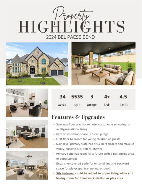 Tiny photo for 2324 Bel Paese BND, Leander, TX 78641 (MLS # 1020455)