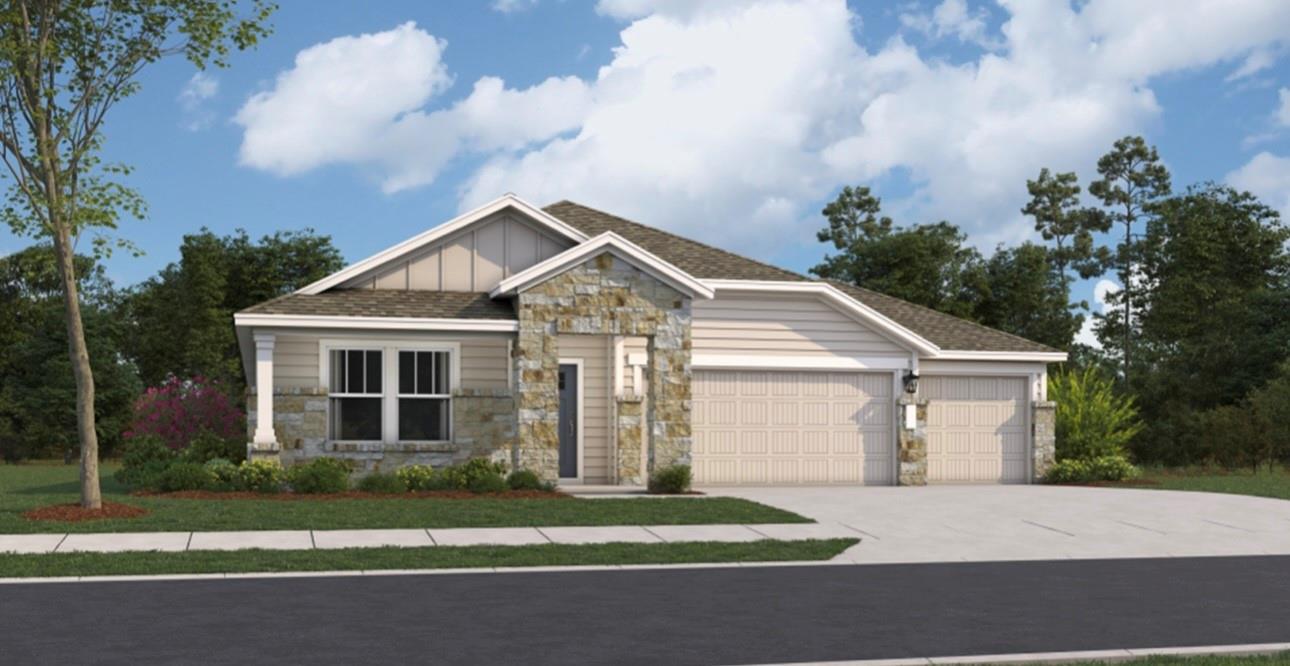 rendered photo, home is under construction