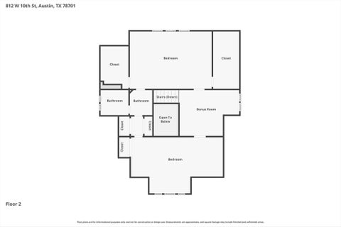 Tiny photo for 812 W 10th ST, Austin, TX 78701 (MLS # 5212873)