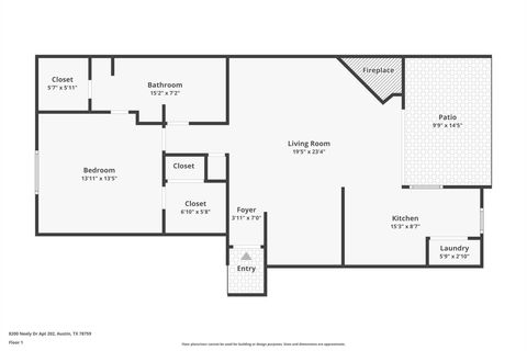 Tiny photo for 8200 Neely DR #202, Austin, TX 78759 (MLS # 9655801)