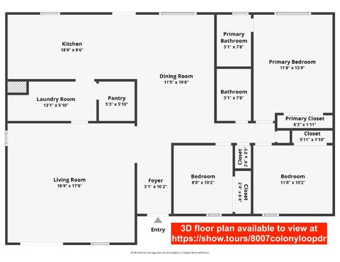 Tiny photo for 8007 Colony Loop DR, Austin, TX 78724 (MLS # 5695822)