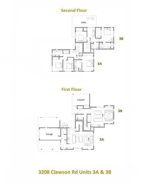 Tiny photo for 3208 Clawson RD #3B, Austin, TX 78704 (MLS # 2717661)