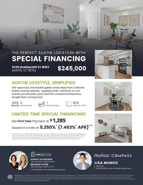 Tiny photo for 7635 Guadalupe ST #103, Austin, TX 78752 (MLS # 9227827)