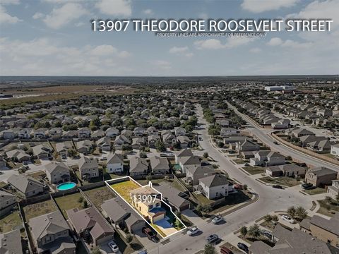 Tiny photo for 13907 Theodore Roosevelt ST, Manor, TX 78653 (MLS # 3165835)