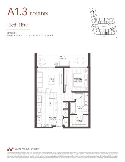 Tiny photo for 2121 S Congress Ave #518B, Austin, TX 78704 (MLS # 1981791)