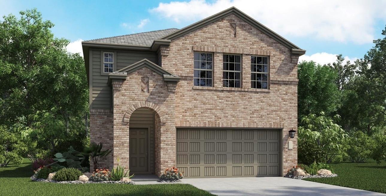 The Windyhill- rendered photo, home is under construction