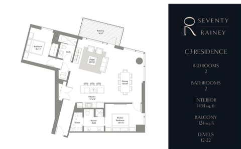 Tiny photo for 70 Rainey ST #1908, Austin, TX 78701 (MLS # 7941618)