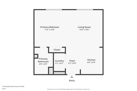 Tiny photo for 710 Colorado ST #4G, Austin, TX 78701 (MLS # 9377853)