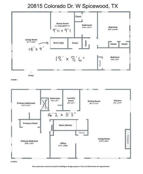 Tiny photo for 20815 Colorado DR W, Spicewood, TX 78669 (MLS # 1862477)