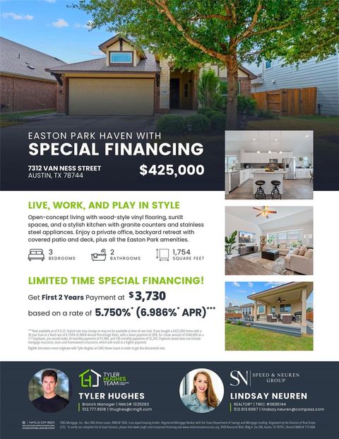 Tiny photo for 7312 Van Ness ST, Austin, TX 78744 (MLS # 1696822)