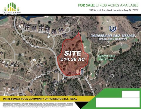 200 Summit Rock BLVD Horseshoe Bay TX 78657