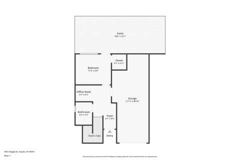 Tiny photo for 1913 Teagle DR, Austin, TX 78741 (MLS # 4839042)