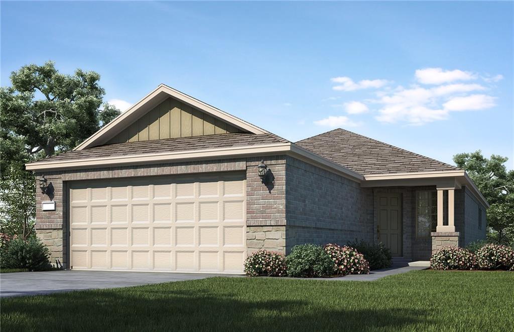 Sun City Texas, Steel Creak-C Elevation, Rendering