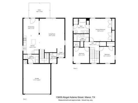 Tiny photo for 13608 Abigail Adams ST, Manor, TX 78653 (MLS # 2050650)