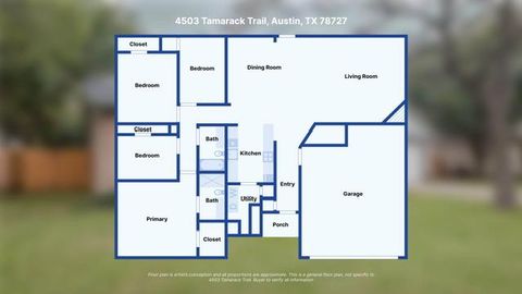 Tiny photo for 4503 Tamarack TRL, Austin, TX 78727 (MLS # 9226536)