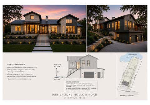Photo of 909 Brooks Hollow RD, Lakeway, TX 78734 (MLS # 1191410)