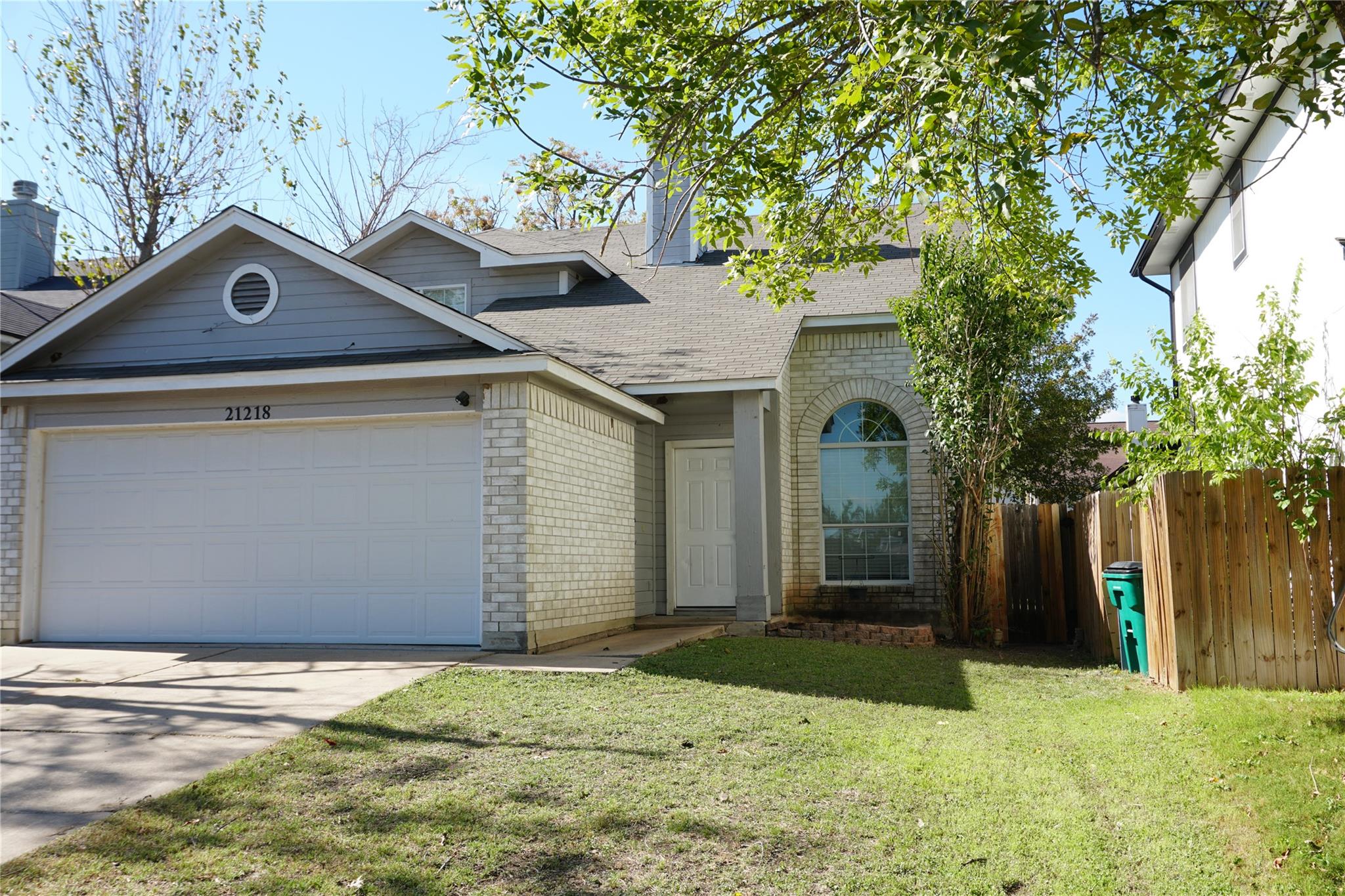 View of front of house featuring brick siding, co