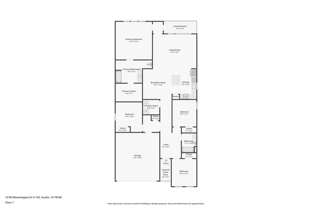 Photo of 12704 Bloomington DR, Austin, TX 78748 (MLS # 1178794)