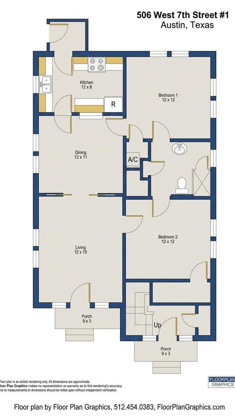 Tiny photo for 506 1/2 W 7th ST, Austin, TX 78701 (MLS # 4758618)