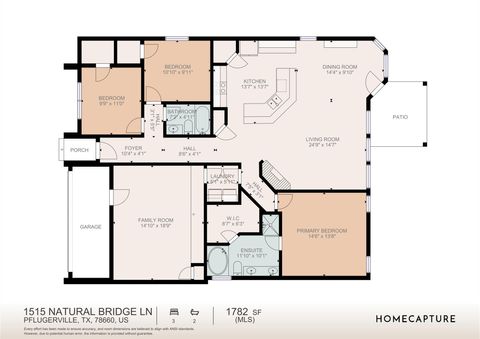 Tiny photo for 1515 Natural Bridge LN, Pflugerville, TX 78660 (MLS # 6860719)