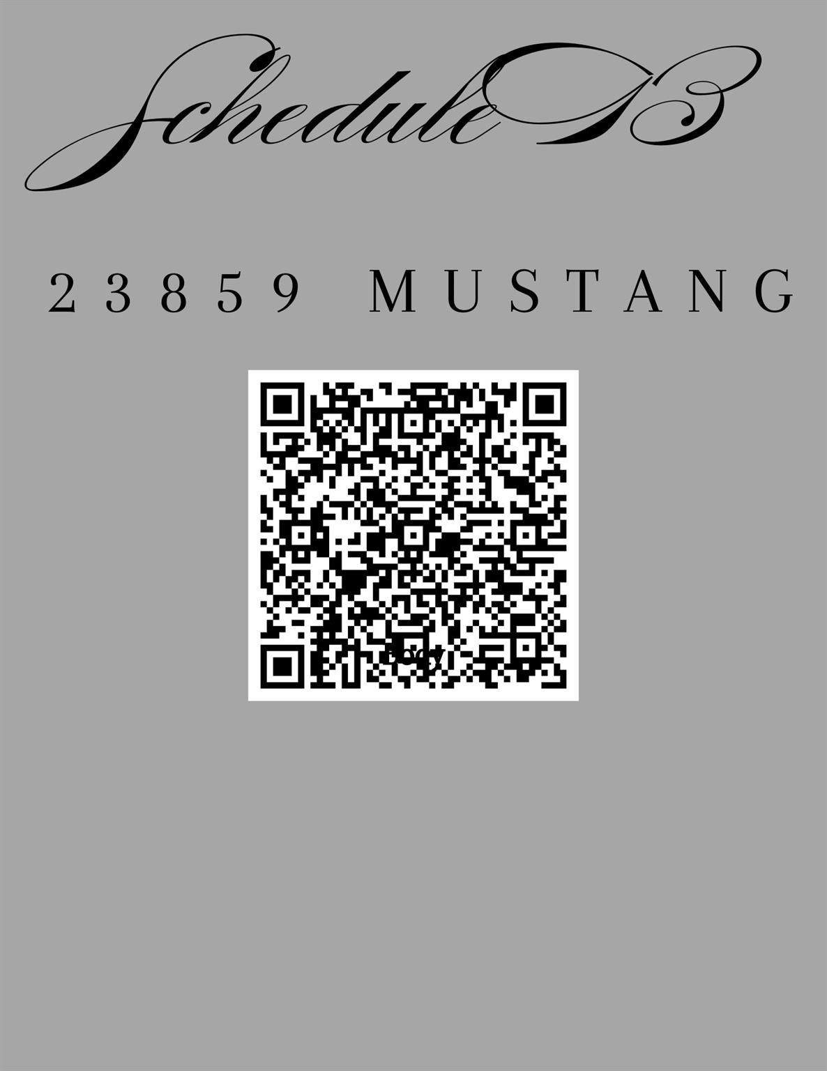 LT 27082 Mustang DR