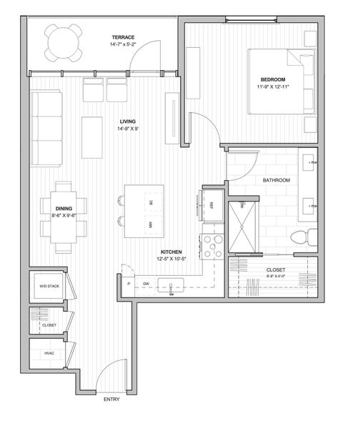 Tiny photo for 900 S 1st ST #416, Austin, TX 78704 (MLS # 9805537)
