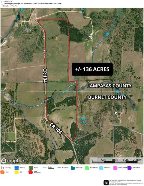 Photo of TBA County Road 104 RD, Lampasas, TX 76550 (MLS # 7069817)