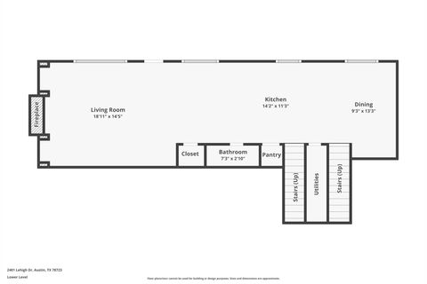 Tiny photo for 2401 Lehigh DR, Austin, TX 78723 (MLS # 8199952)