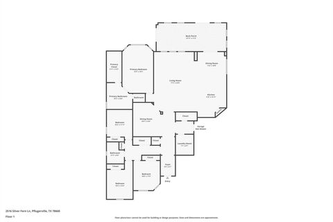 Tiny photo for 2516 Silver Fern LN, Pflugerville, TX 78660 (MLS # 7389885)