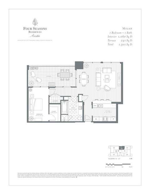 Tiny photo for 98 San Jacinto BLVD #1703, Austin, TX 78701 (MLS # 9718821)