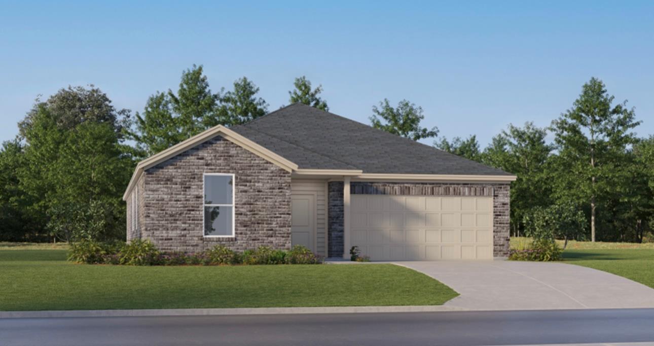 The Joplin- rendered photo, home is under construction